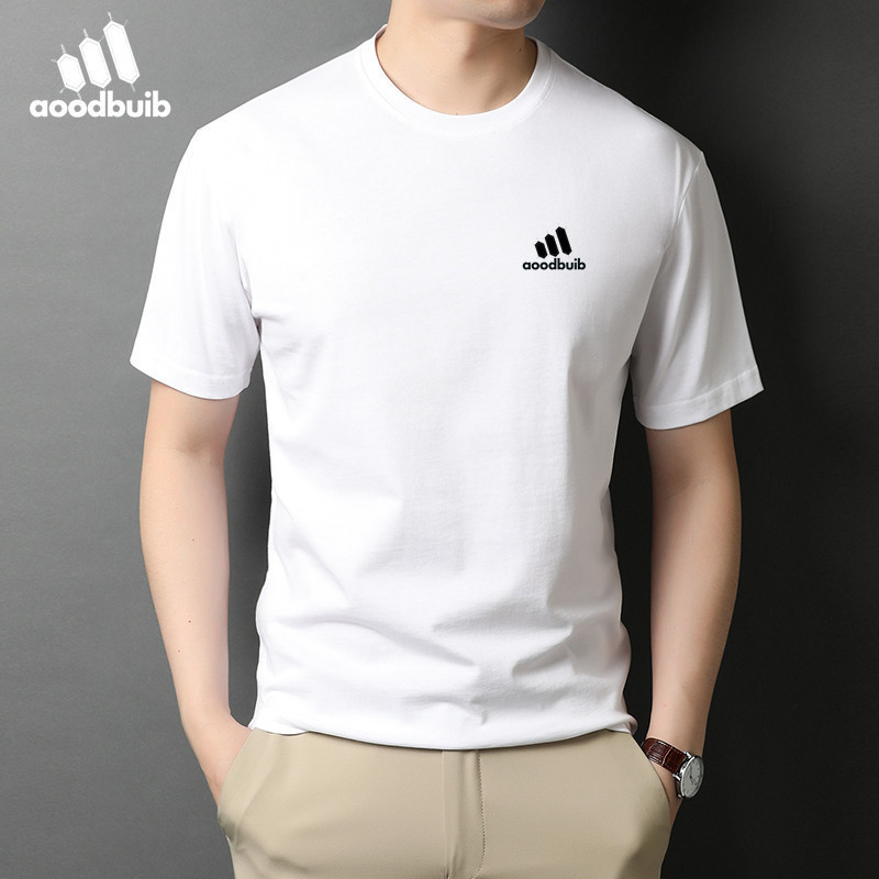 Men's 2025 Summer New Short-Sleeved T-Shirt Men's Couple Sports Loose Simple Casual Round Neck T-Shirt Tops for Women