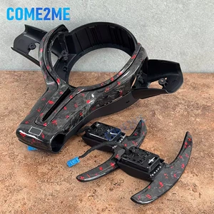 Used for BMW carbon fiber steering wheel shift lever M3 M4 M5 G28 G38 3 Series 5 Series modification