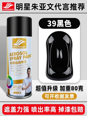 Haoshun Automatic Hand-cranked Self-painting: Avtomobil boya qələmləri - shushun-self-painting-39black-230g450ml