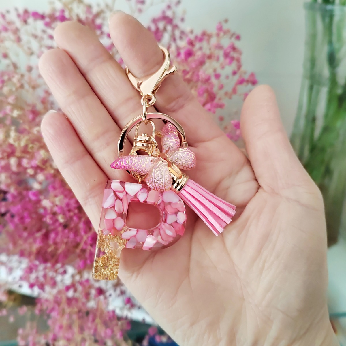 Llavero letra colgante/P