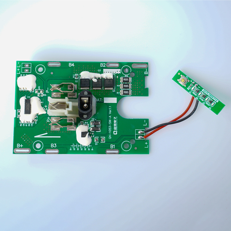 Con placa de luz, Dayi Big Board 3MOS, herramienta eléctrica, placa de protección de batería de litio, taladro eléctrico, llave, martillo eléctrico, amoladora angular, jardín