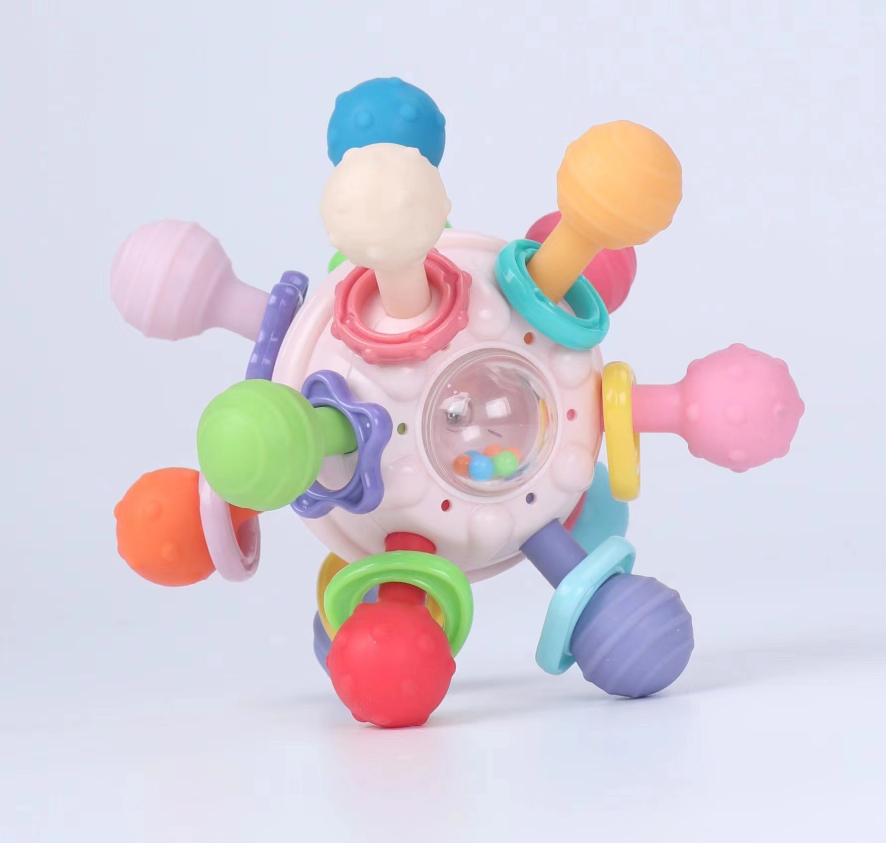 영어 컬러 박스 포장 [핑크]