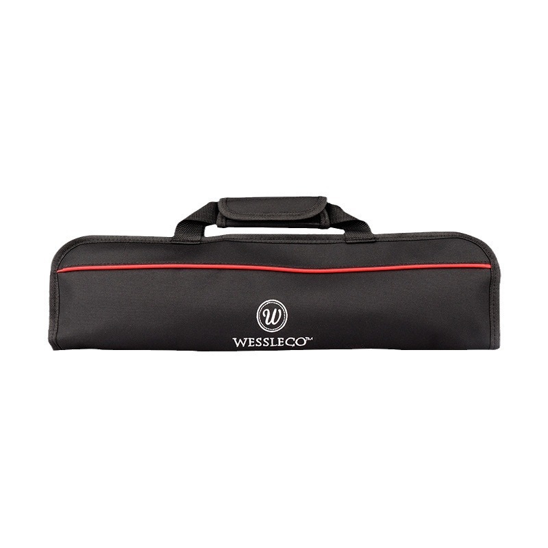 Wesleco chef cuchillo bolsa portátil al aire libre cuchillo bolsa transfronteriza térmica de la minería picnic que acampa cuchillo rebanador bolsa