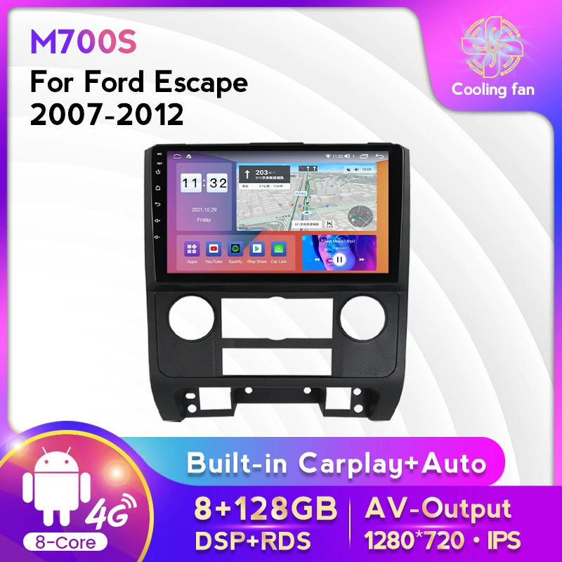 Подходит к Ford Escape 07-12 американская версияWing Tiger Android навигатор автомобиля