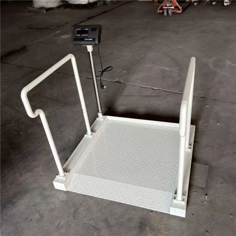 Шанхайская весовая шкала для сиденья 200 кг 80x80cm с рампой электронный напольный вес 150 кг весы для диализа человека
