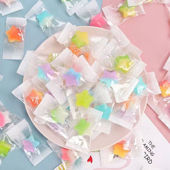 High-value stars love candy multi-flavor net red snacks New Year wedding candy hotel front desk candy