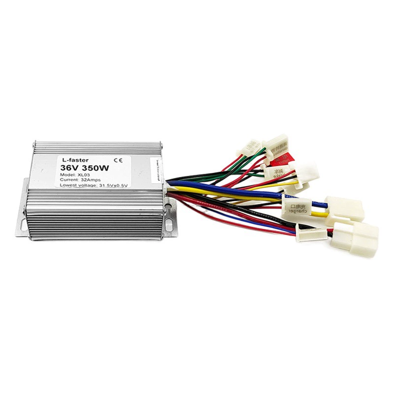 Электрический велосипед аккумулятор автомобиль 24V36V350W 500W1000W с реверсивным трехступенчатым контроллером щетки