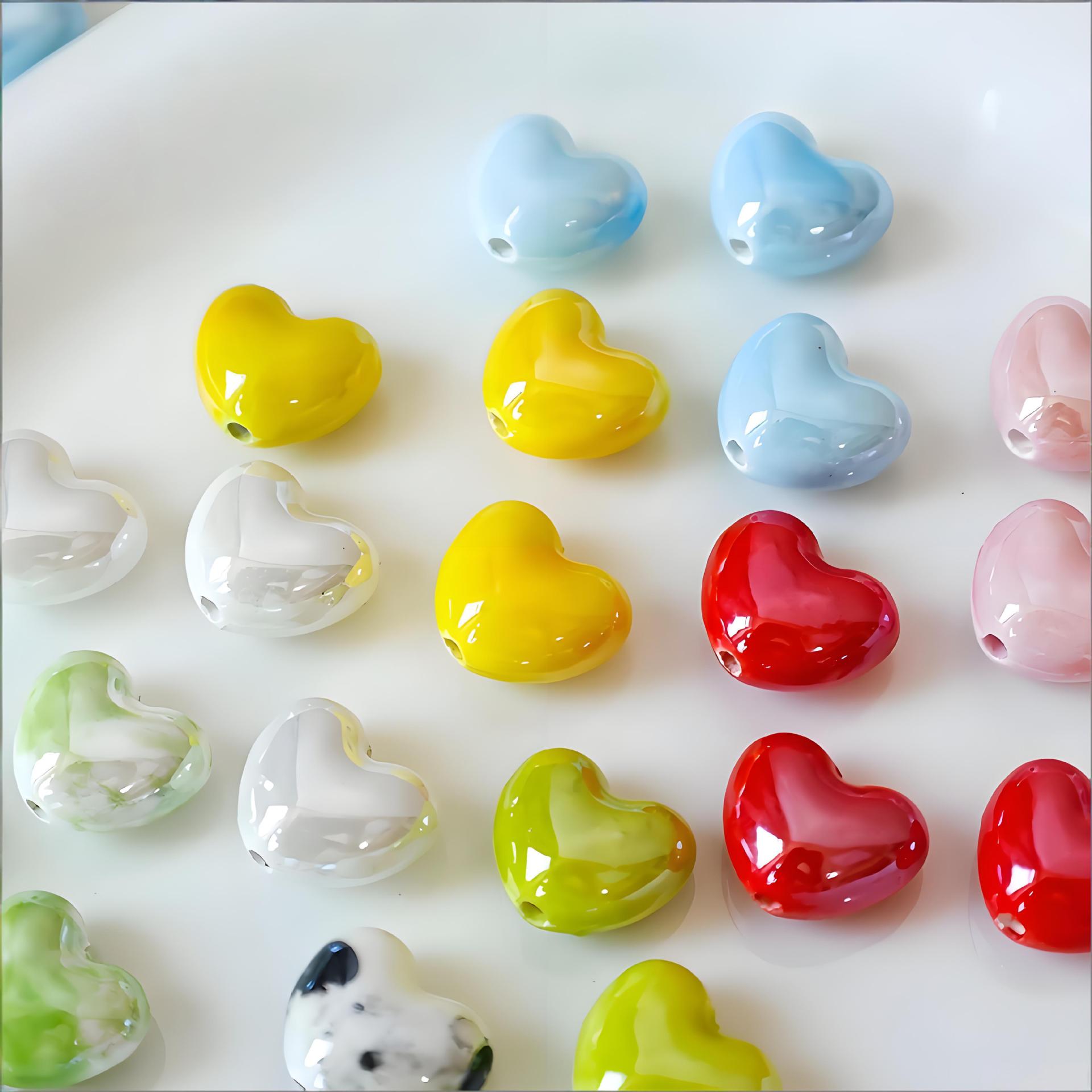 Brand ceramic beads