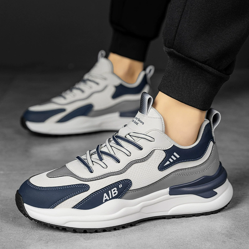 Осенние живые новые кожаные кроссовки, удобная обувь Torre с мягкой подошвой, повседневная Баскетбольная обувь, мужская обувь для бега