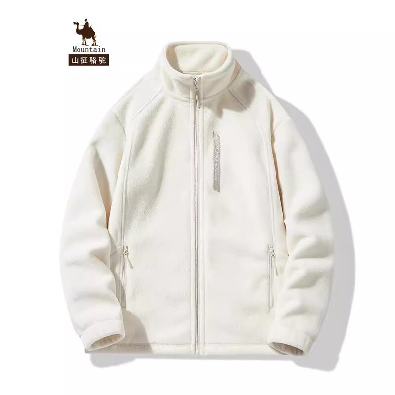 Outdoor sports fleece fleece fleece clothing for men and women in autumn and winter windproof thickened warm assault clothing liner cardigan coat