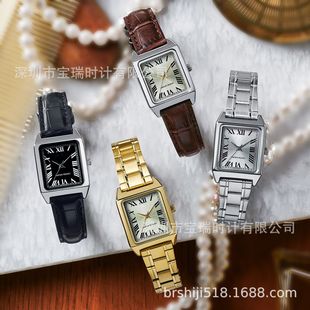 Steel belt, quartz retro swiss watch stainless steel, simple and elegant design