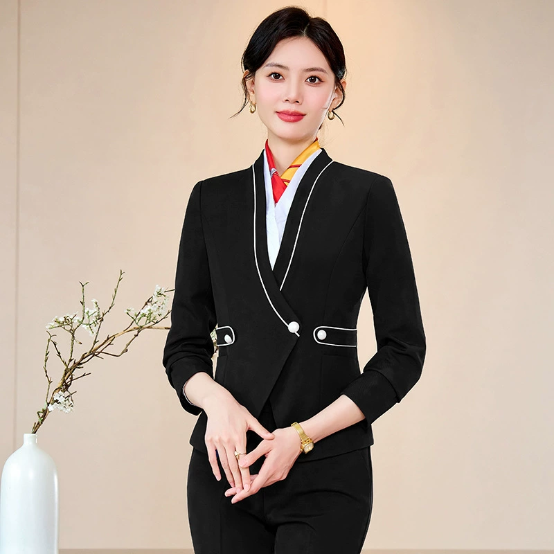 Classic suit jacket, set, uniform for hotel for work