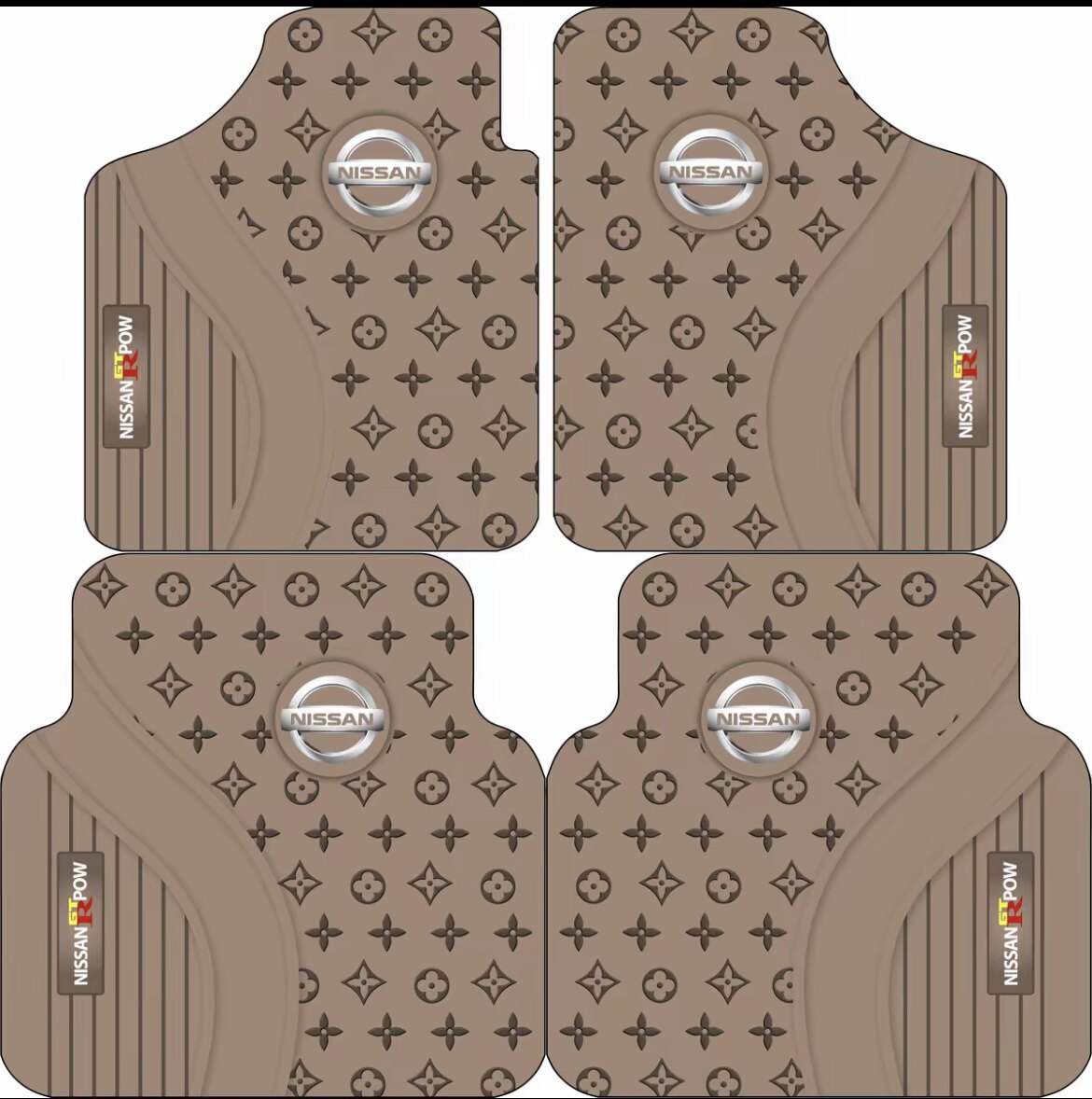 Universal Classic Diatomaceous Earth Car Floor Mats, Non-Slip, Quick-Drying, Wear-Resistant, Durable, Dirt-Resistant, Washable Mats