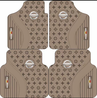 Universal Classic Diatomaceous Earth Avtomobil döşəmə paspasları - nissan-classic-a-coffee-model-5050cm-upgraded-version-of-diatom-mud-in-the-back-row