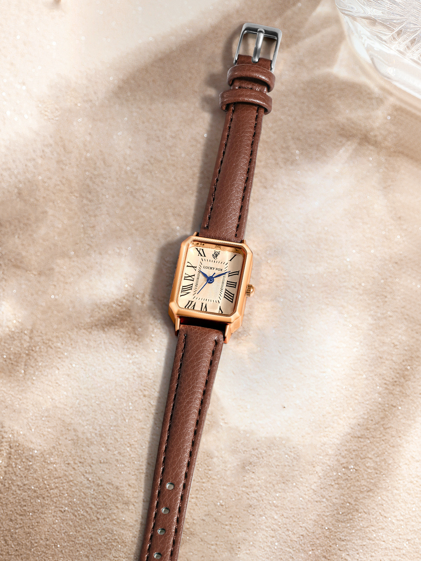 LUCKYFOX retro small dial women's watch new sports small rectangular watch simple daily quartz watch