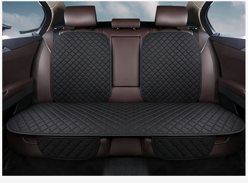 Universal Linen Car Seat Cushion Four Seasons