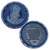 Foreign cross -border e -commerce commemorative currency antique American commemorative medals relief colorful paint Christopher coins