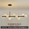 Creative coffee bar LED starry sky for living room, fashionable ceiling lamp, lights