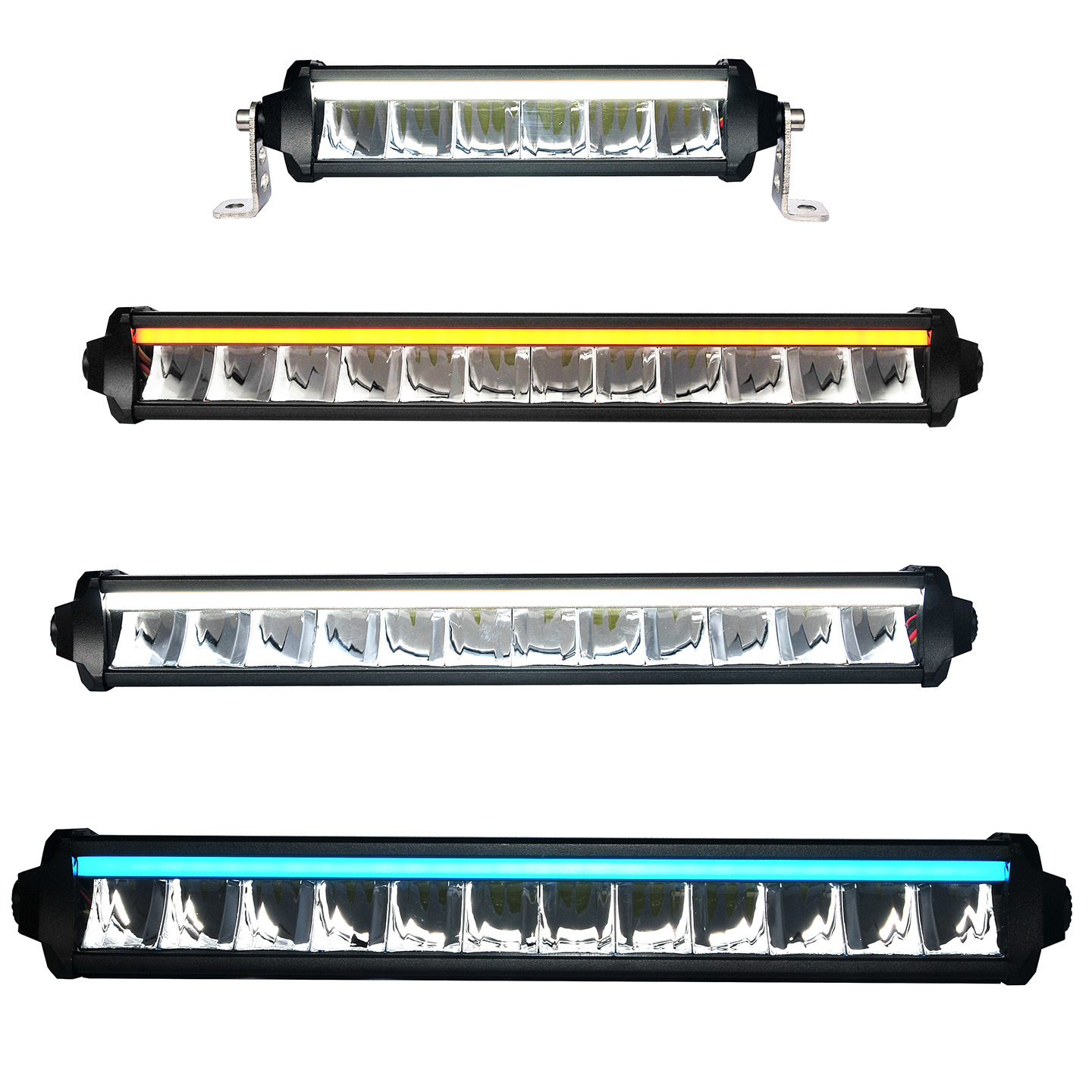 Car Off-Road Vehicle Roof Tank 300 Wrangler Bj40 Overbearing Led Strip Spotlight Yellow Rgb Phantom Daytime Running Light