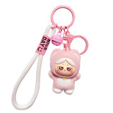Креативный мультяшный милый брелок, кукла для ключей, украшение на сумку, подарок на день рождения