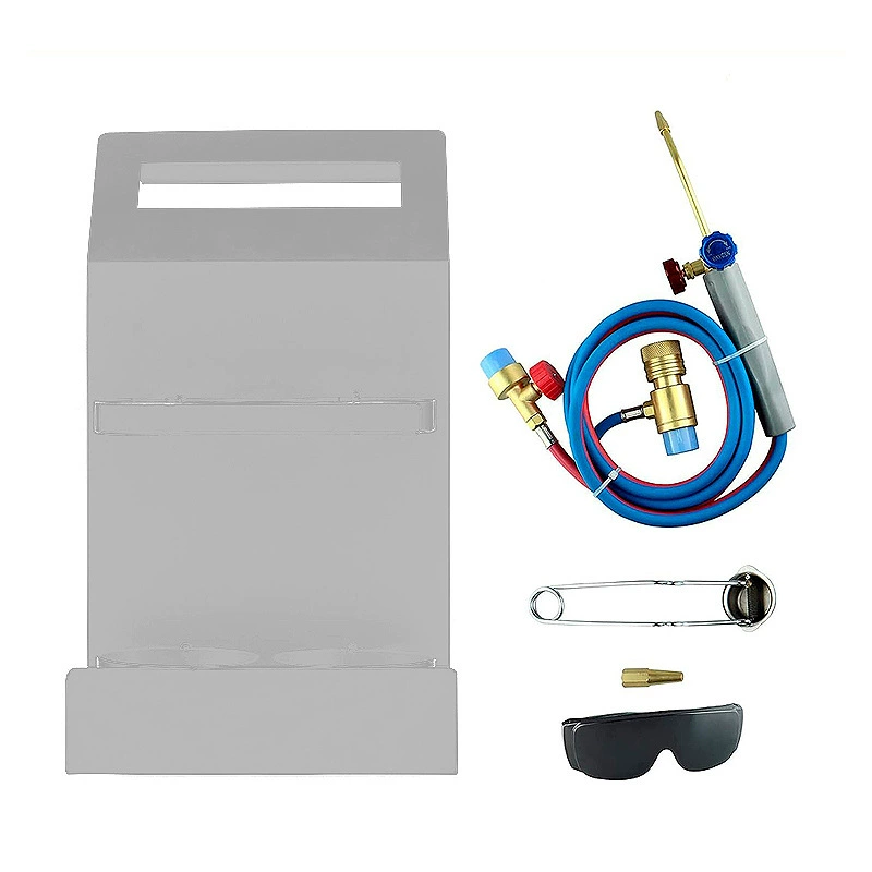 Портативный полностью медный американский кислородный сварочный пистолет Manpu, газовый пропановый сварочный пистолет с кронштейном, сварочная горелка без газового баллона, трансграничная