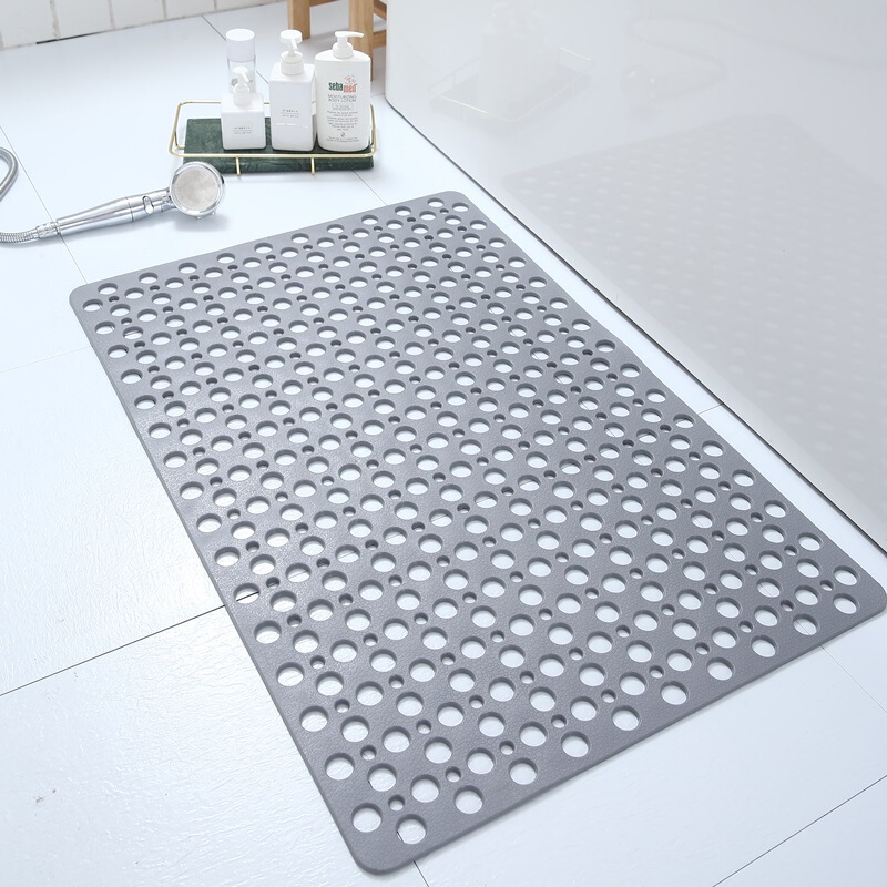 Foreign Trade Bathroom Non-slip Mat for the Elderly and Pregnant Women Bath Non-slip Foot Mat with Large Round Hole Suction Cup Non-water Storage Bathroom Foot Mat