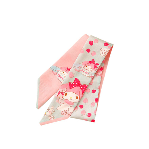 Children's hair accessories cute cartoon fashion internet celebrity hair tie scarf headband girl sweet bow streamer headband girl