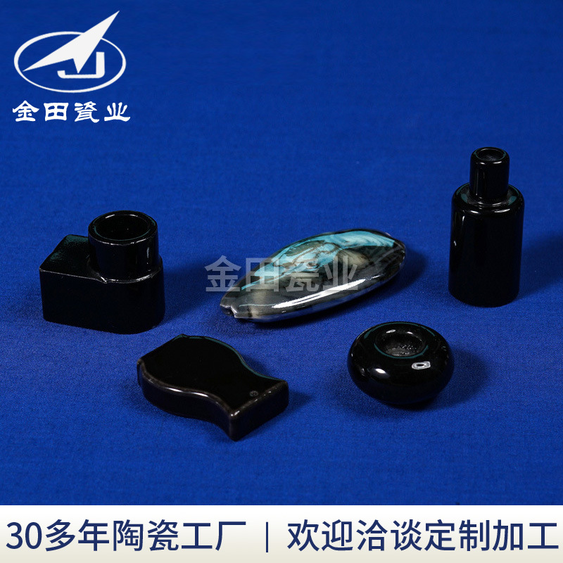 厂家加工 黑色陶瓷  装饰彩色陶瓷 欢迎来图来样定.制