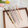 Chinese hairpin, modern retro hairgrip, Hanfu, marble hair accessory, simple and elegant design