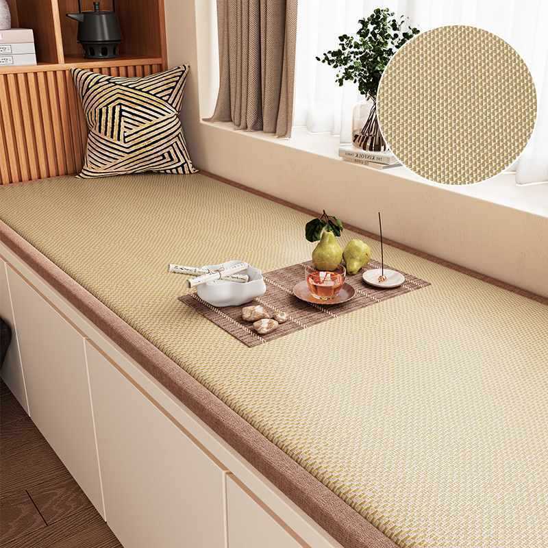 Balcón ventana flotante cojín de arroz se puede personalizar cojín de ventana flotante cojín de sillón de ventana cuatro estaciones engrosado nuevo dormitorio cojín de caña