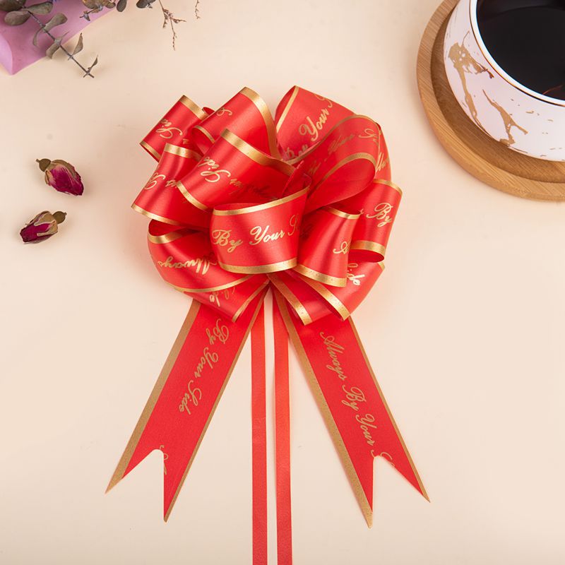 Nuevo embalaje de regalo de Navidad transfronterizo 30 letra mediana Blanco macaron multi-estilo Flor de extracción de mano Flor de nueve secciones multi-color