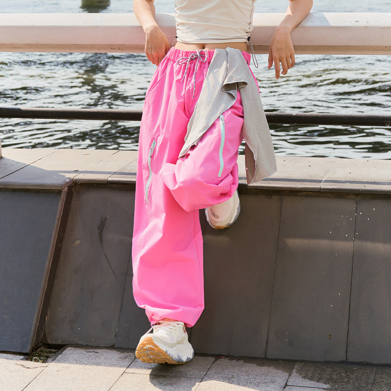 Loose-fitting quick-dry paratrooper pants, unisex tear-resistant sports trousers, dopamine breathable casual pants Loose-fitting quick-dry paratrooper pants, unisex tear-resistant sports trousers, dopamine breathable casual pants