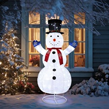 U 20725 Snowman Doll Christmas Decoration ʥ��ѩ������