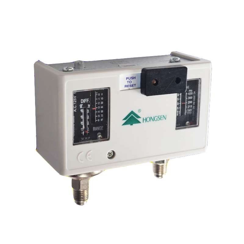 鸿森HS-P830HM 压力控制器高低 压气压力开关 空调自动真空控制器