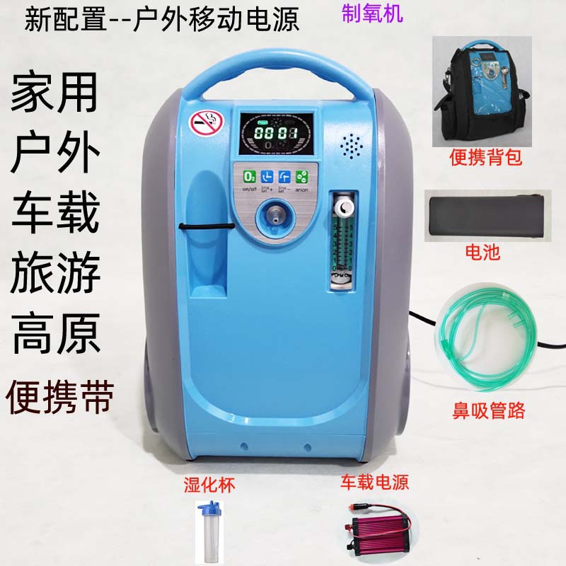 Oxygen meter outdoor oxygen bar car oxygen generator negative ion air purifier oxygenator oxygen booster travel plateau
