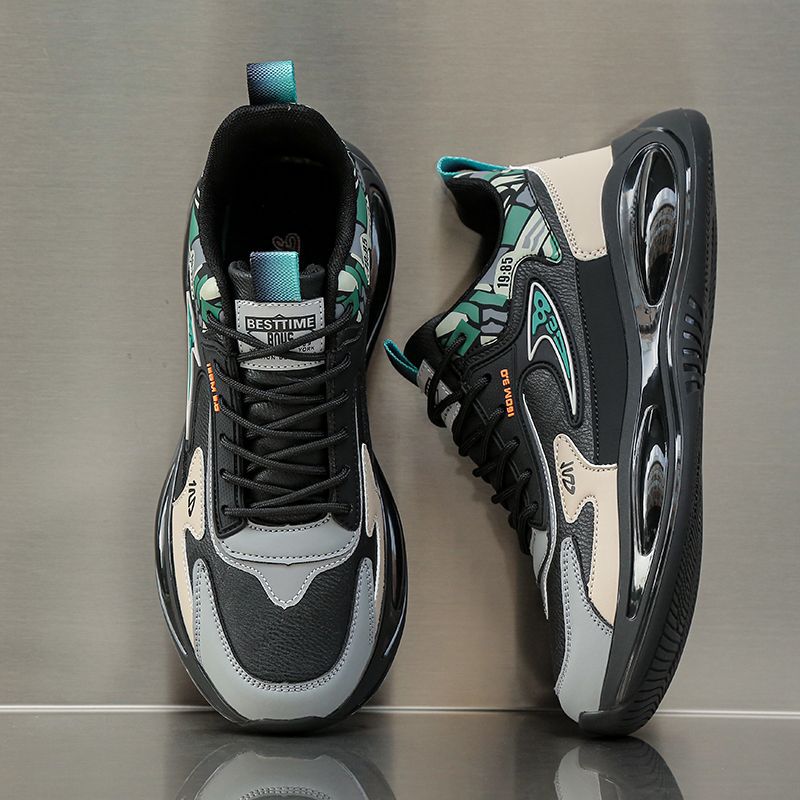 Nuevos zapatos de hombre zapatos deportivos de cuero hombre impermeable zapatos deportivos casuales suaves ligeros tendencia transfronteriza