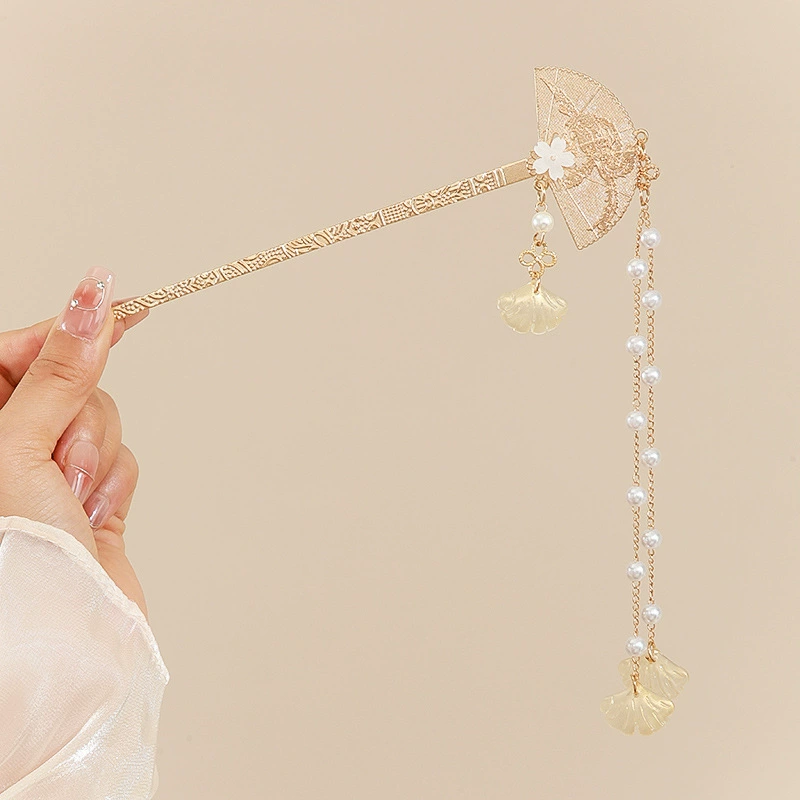 Hairpin Hanfu заколка для волос, орхидея цветочный декоративный аксессуар для волос, простая элегантная китайская стиль