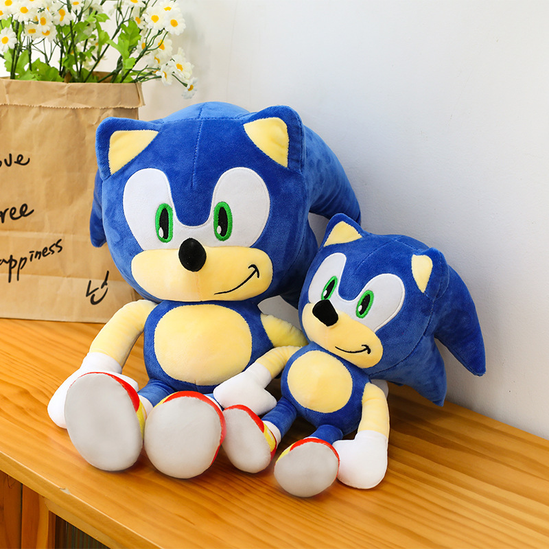 Cross-Border Hot Selling Super Sonic the Hedgehog Plush Toy Super Sonic New Product Super Sonic Mouse Super Cute Wholesale