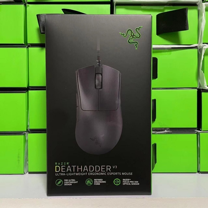雷蛇Razer炼狱蝰蛇V3电竞电脑游戏鼠标轻量化鼠标人体工学鼠标|undefined