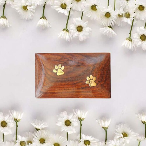 Pet Cremation Urn Manufacturer, Wooden Pet Cremation Urn for Cats and Dogs, Funeral Supplies Wholesale, Solid Wood Casket Box