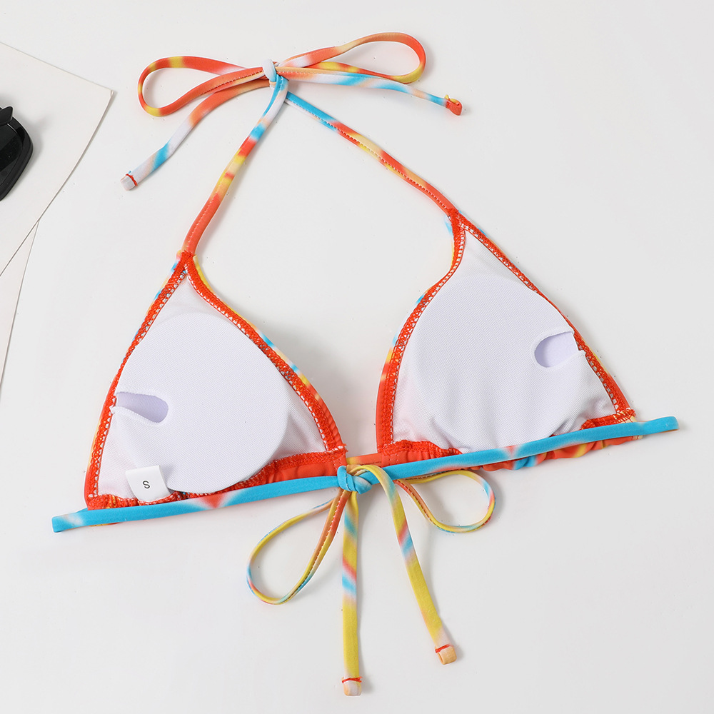 Women's Tie Dye 4 Piece Set Bikinis display picture 4
