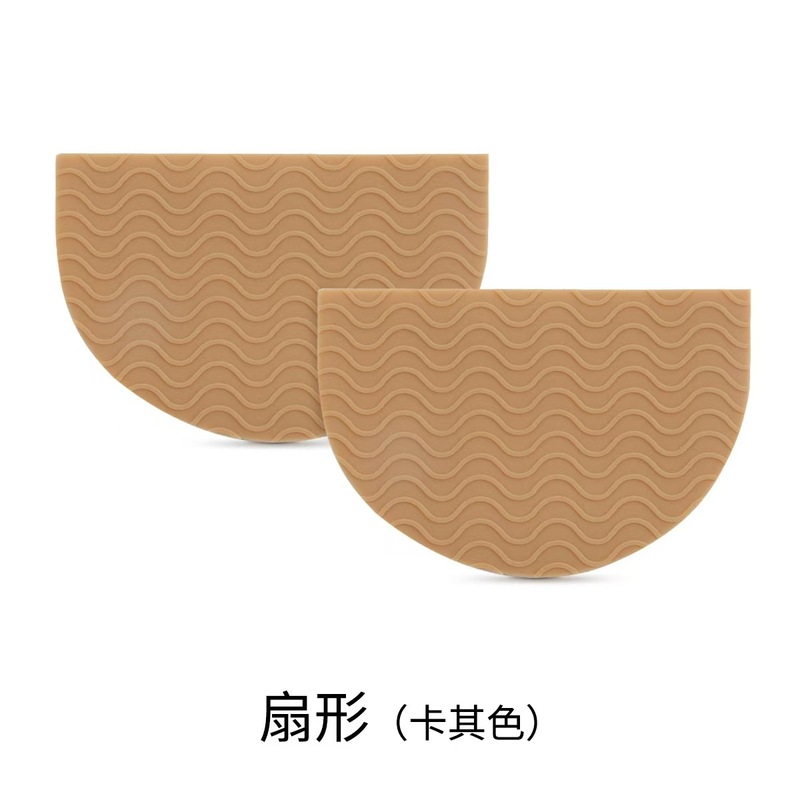 波浪纹防滑贴片高跟鞋鞋底防滑耐磨前掌后跟可裁剪防打滑贴|undefined