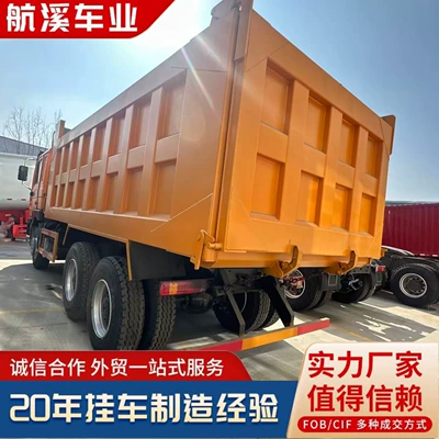 Yük maşınları Dump Truck, Right-Hand Drive