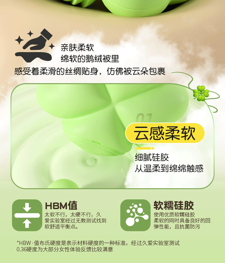 App-Controlled Wearable Egg Vibrator for Women, Quiet ABS Clover Design, Wireless Remote — detail image 39