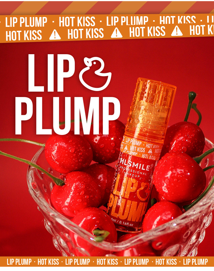 MLSMILE 6-color Duck Lip Oil Lip Gloss, Big Mouth Pouty Lip Honey Lip Glaze undefined