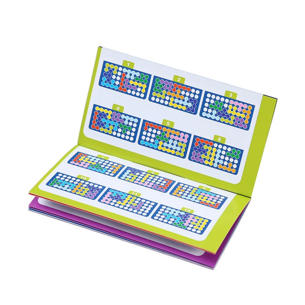 Pyramid, logic intellectual smart toy for training, logical thinking