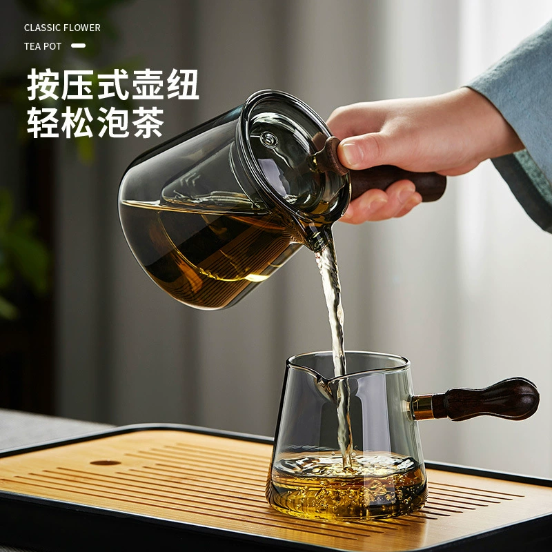 Стеклянный чайный набор для домашнего использования, офис, ча cup, чайник