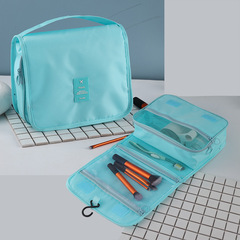 Ins Large Capacity Travel Toiletry Bag Portable Women's Elevated Style Handbag Trendy Striped Waterproof Makeup Bag