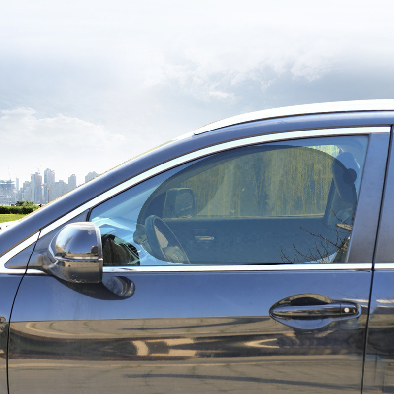 cortina solar de automóvil ventana de automóvil protección solar aislamiento térmico cortina solar montada en el automóvil cortina lateral de malla cortina solar para automóvil frontal de privacidad