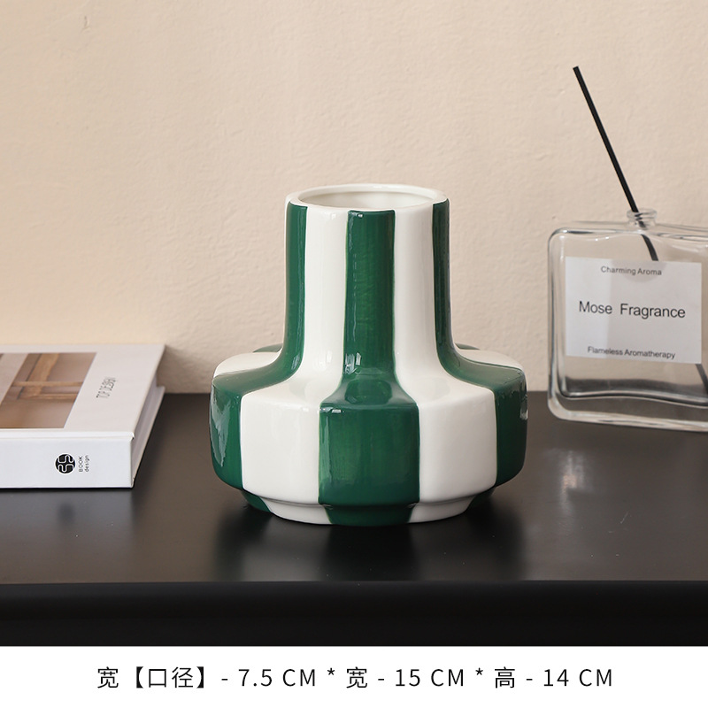 Vaso Nordico Vertical - Verde